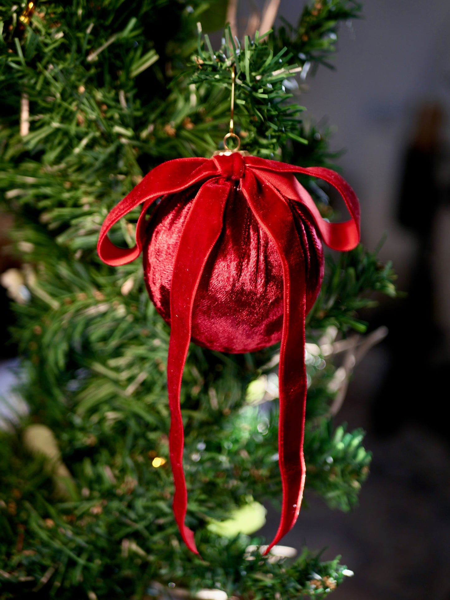 Velvet Christmas Balls (Set of 6)