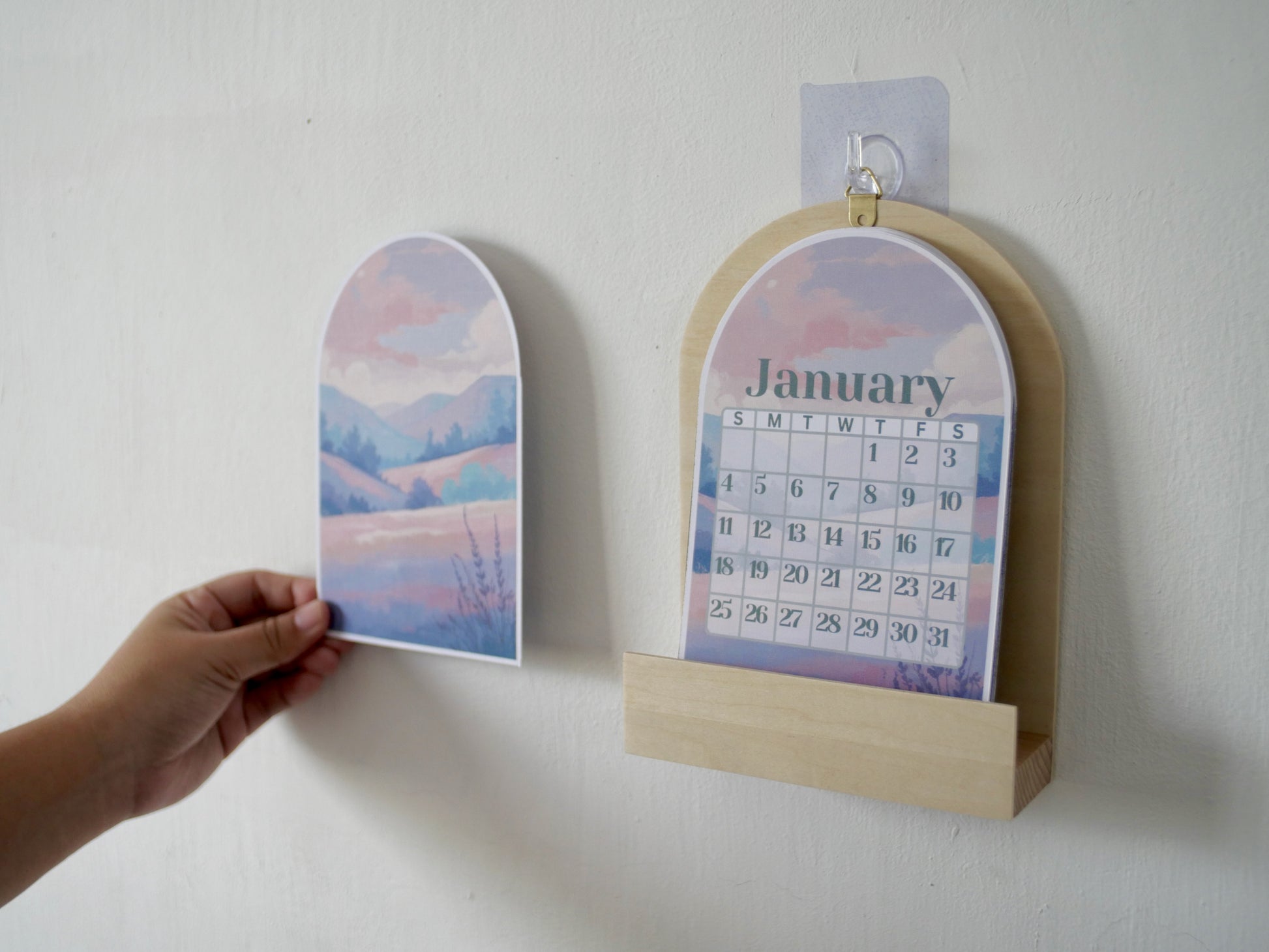 Wall Art 2026 Calendar